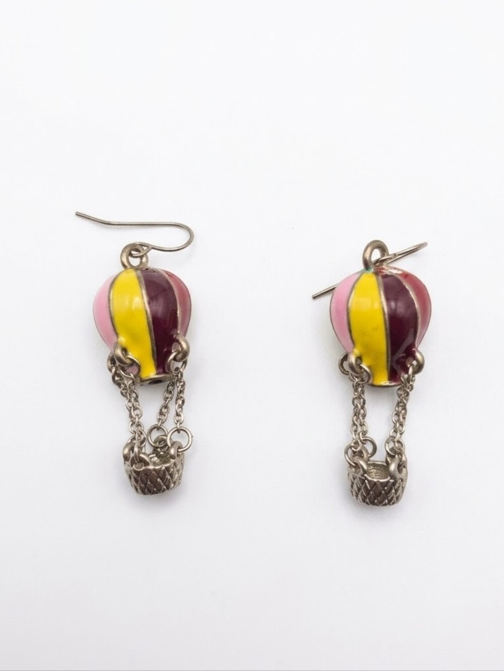 Betsey Johnson- Hot Air Balloon Dangle Earrings
